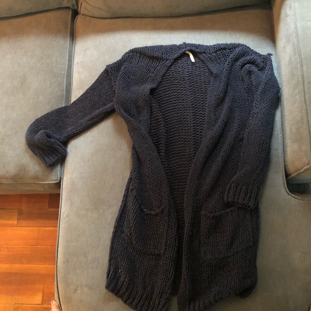free people knit duster